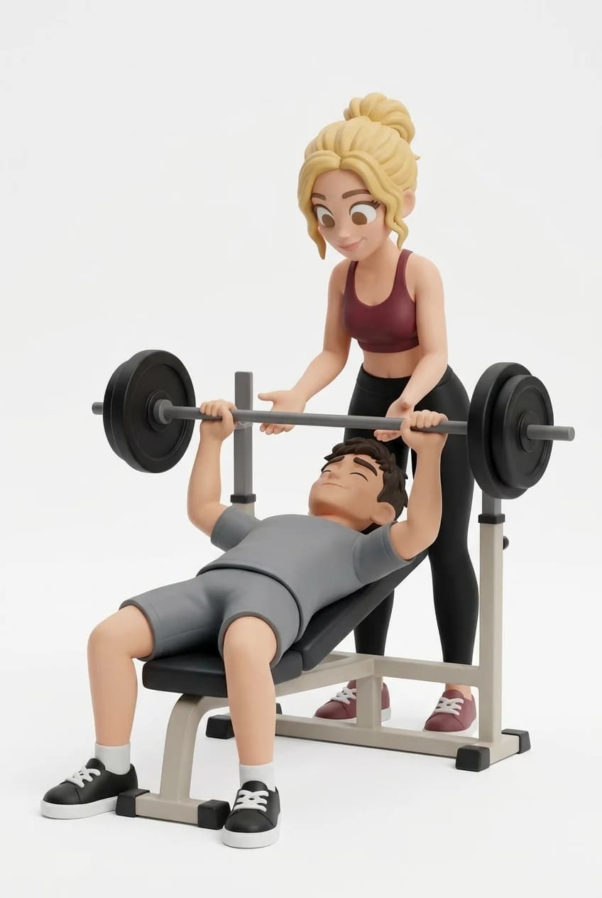 Figura Deportiva · 2 personas · gym, acabado DREAM