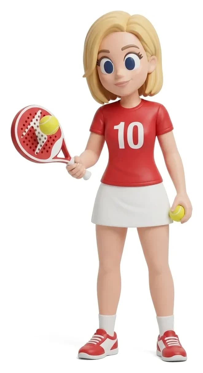 Figura Deportiva · 1 persona · Pádel