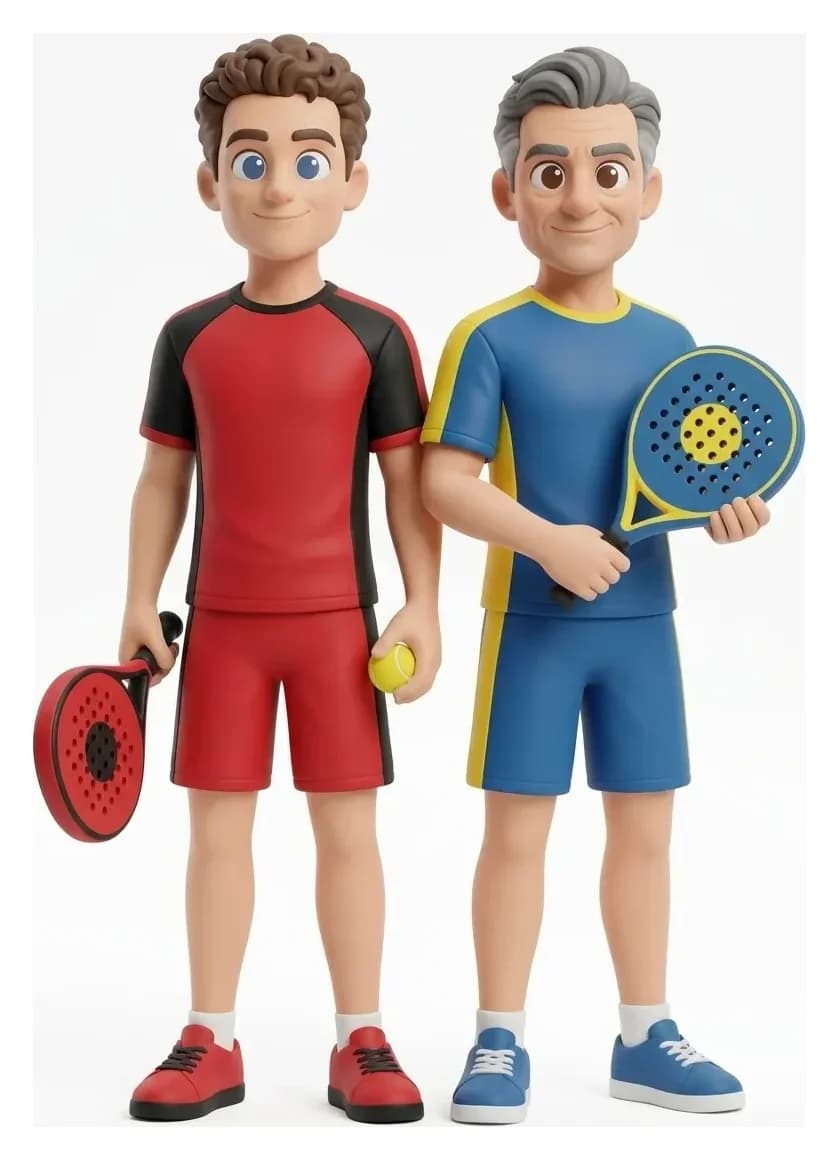 Figura Deportiva · 2 personas · Pádel